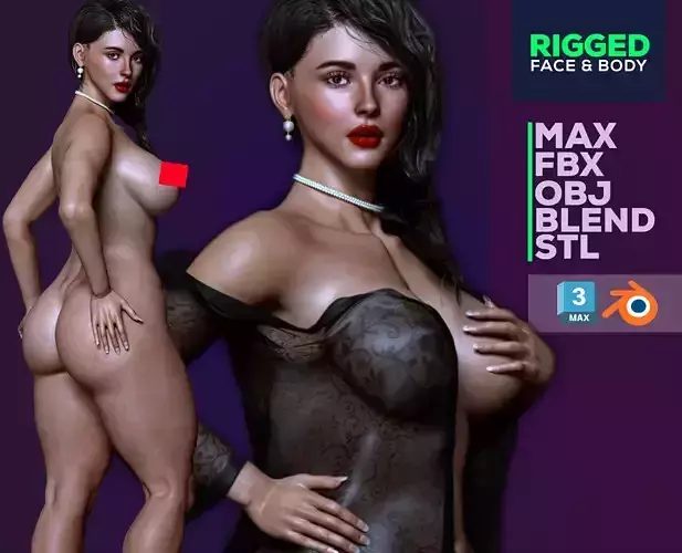 Beautiful Woman Rigged - Hope