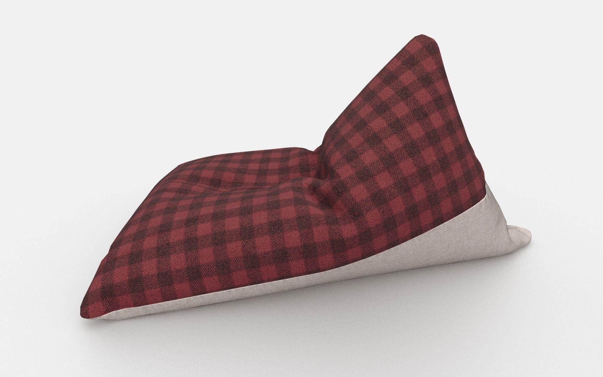 BeanBagChair  M07 Low-poly 3D model_4