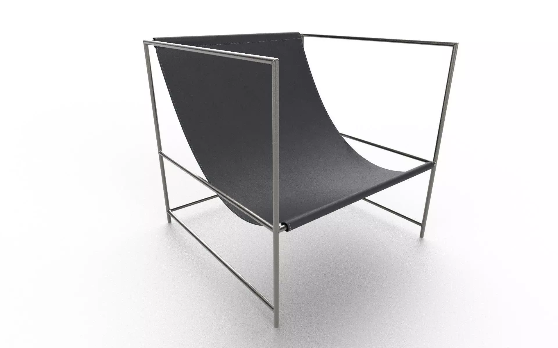 Chair M01 Low-poly 3D model_0