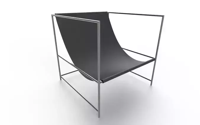 Chair M01 Low-poly 3D model