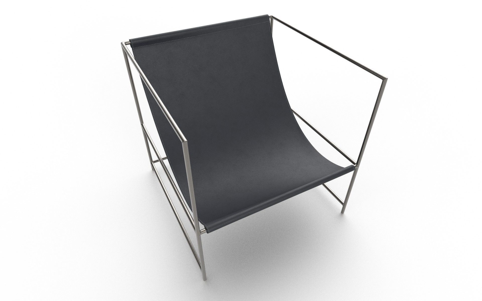 Chair M01 Low-poly 3D model_2