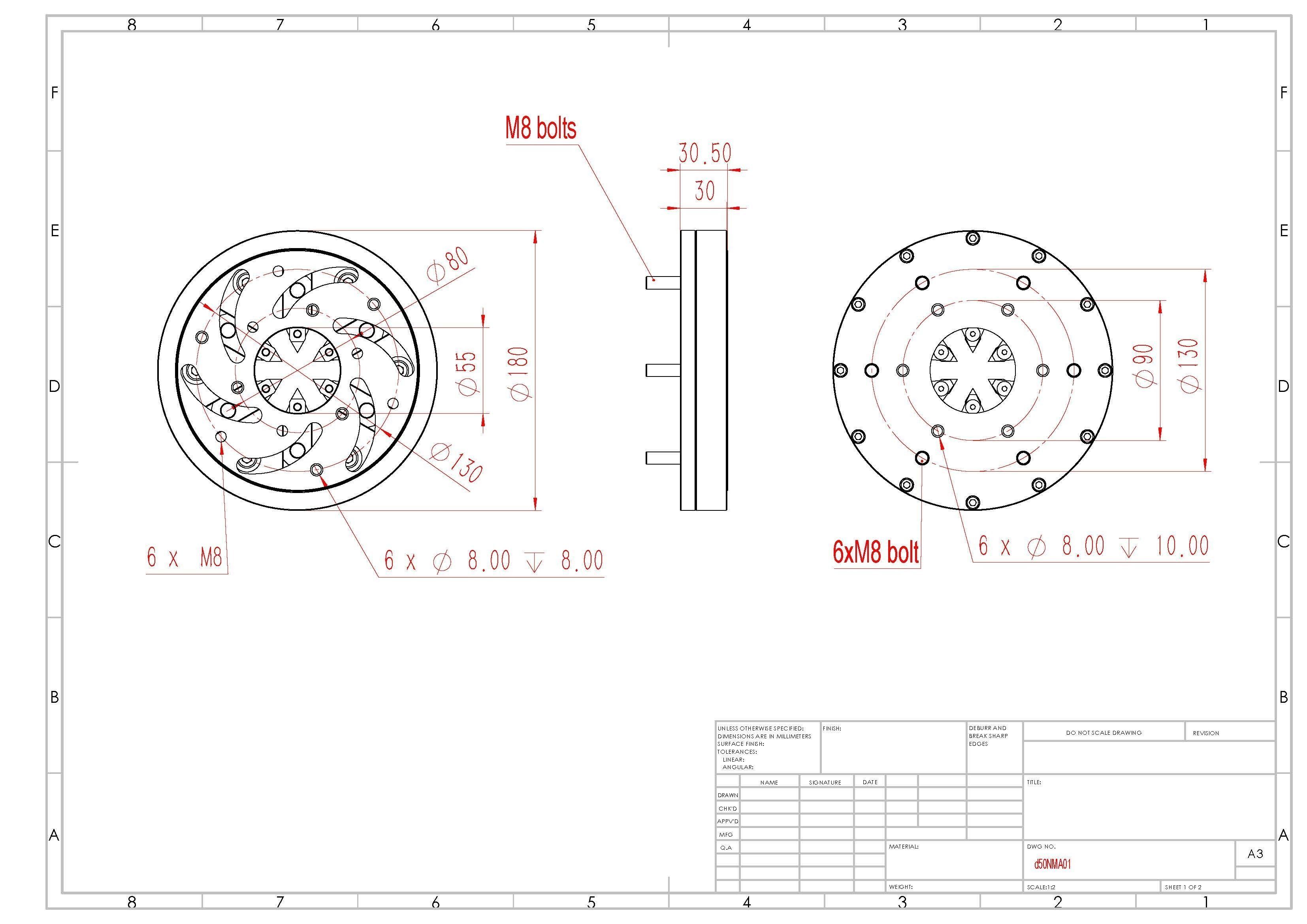 d50nma01 pipe Necking mechanism for CNC machining metal part 3D print model_16