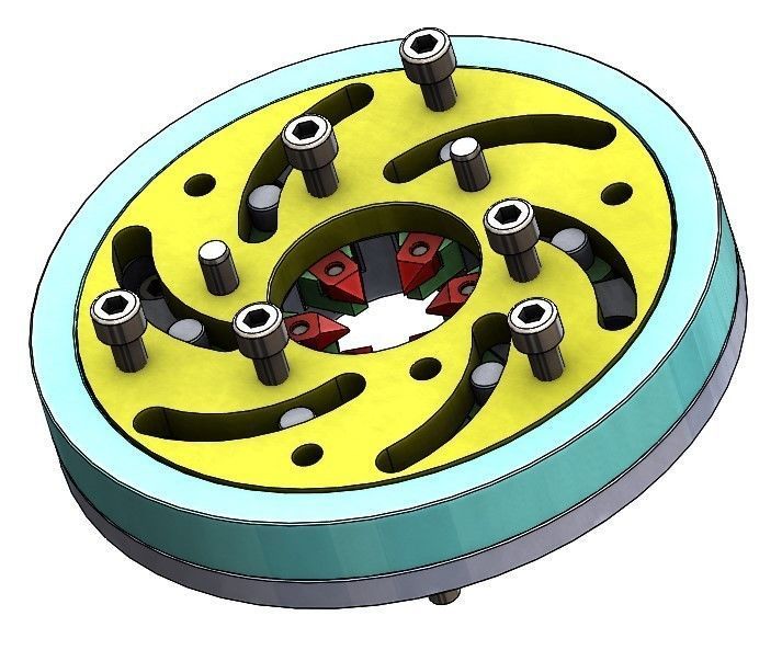 d50nma01 pipe Necking mechanism for CNC machining metal part 3D print model_23