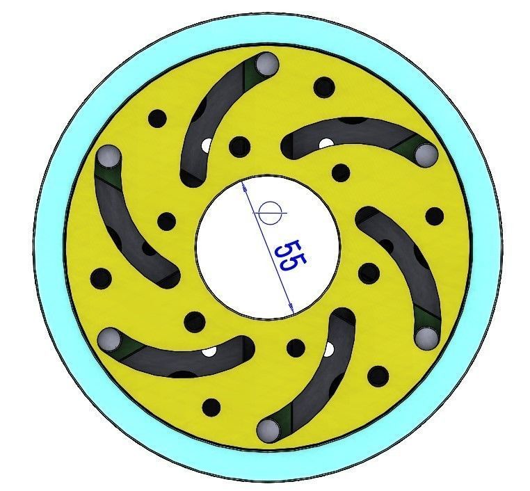 d50nma01 pipe Necking mechanism for CNC machining metal part 3D print model_8
