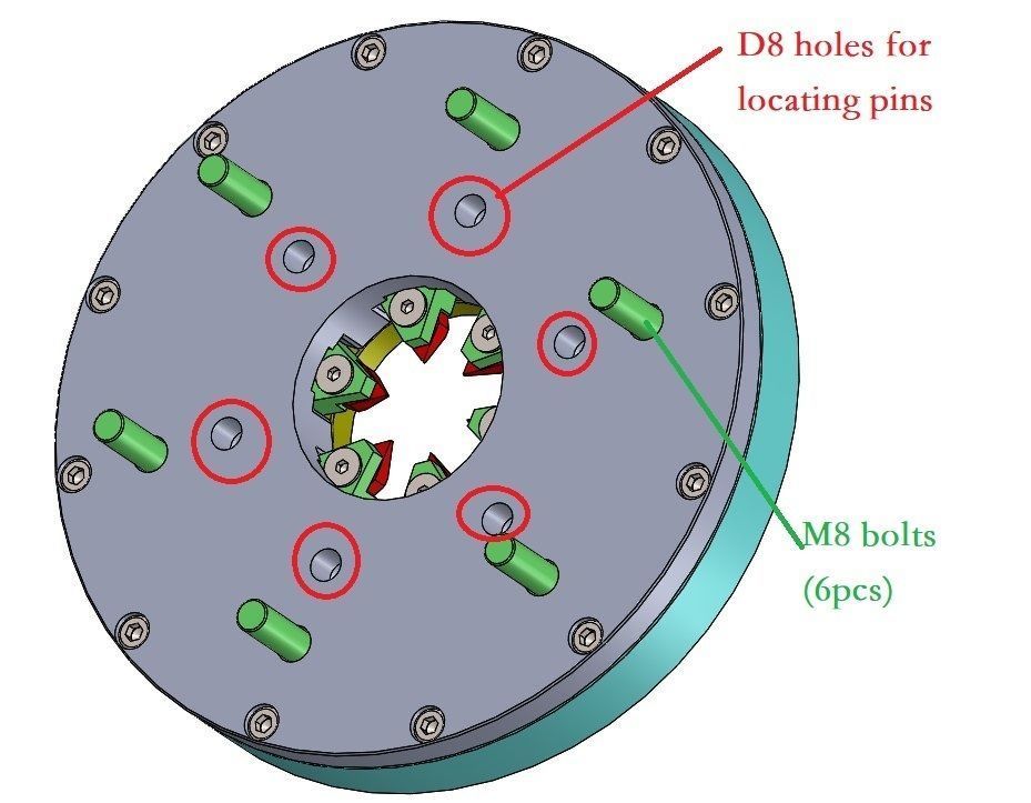 d50nma01 pipe Necking mechanism for CNC machining metal part 3D print model_14