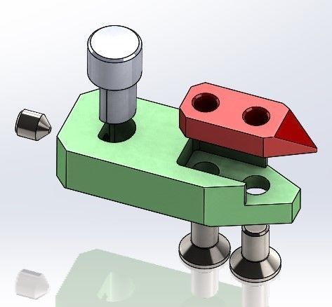d50nma01 pipe Necking mechanism for CNC machining metal part 3D print model_13