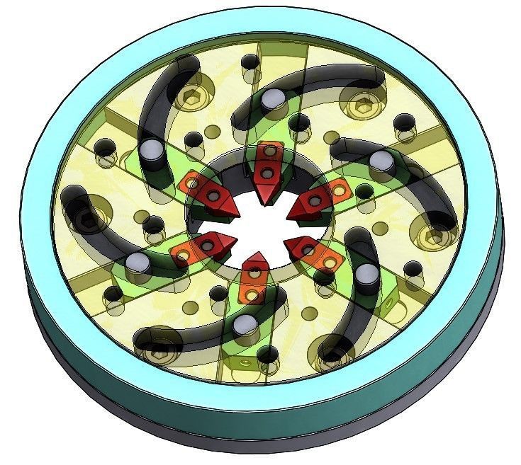 d50nma01 pipe Necking mechanism for CNC machining metal part 3D print model_5