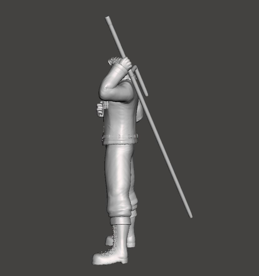 Vice Admiral Smoker 3D Model 3D print model_1