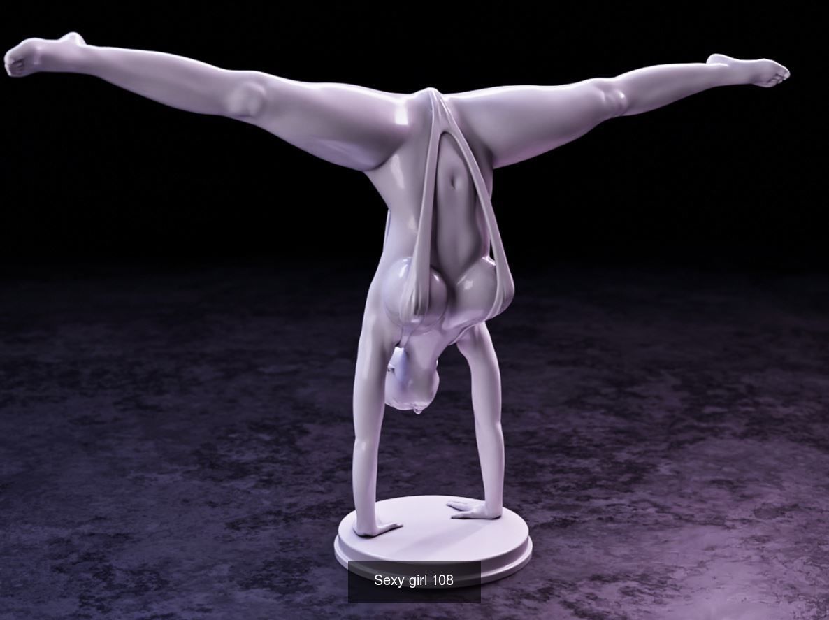 Sexy Girls Pack 19 3D Model Collection_2