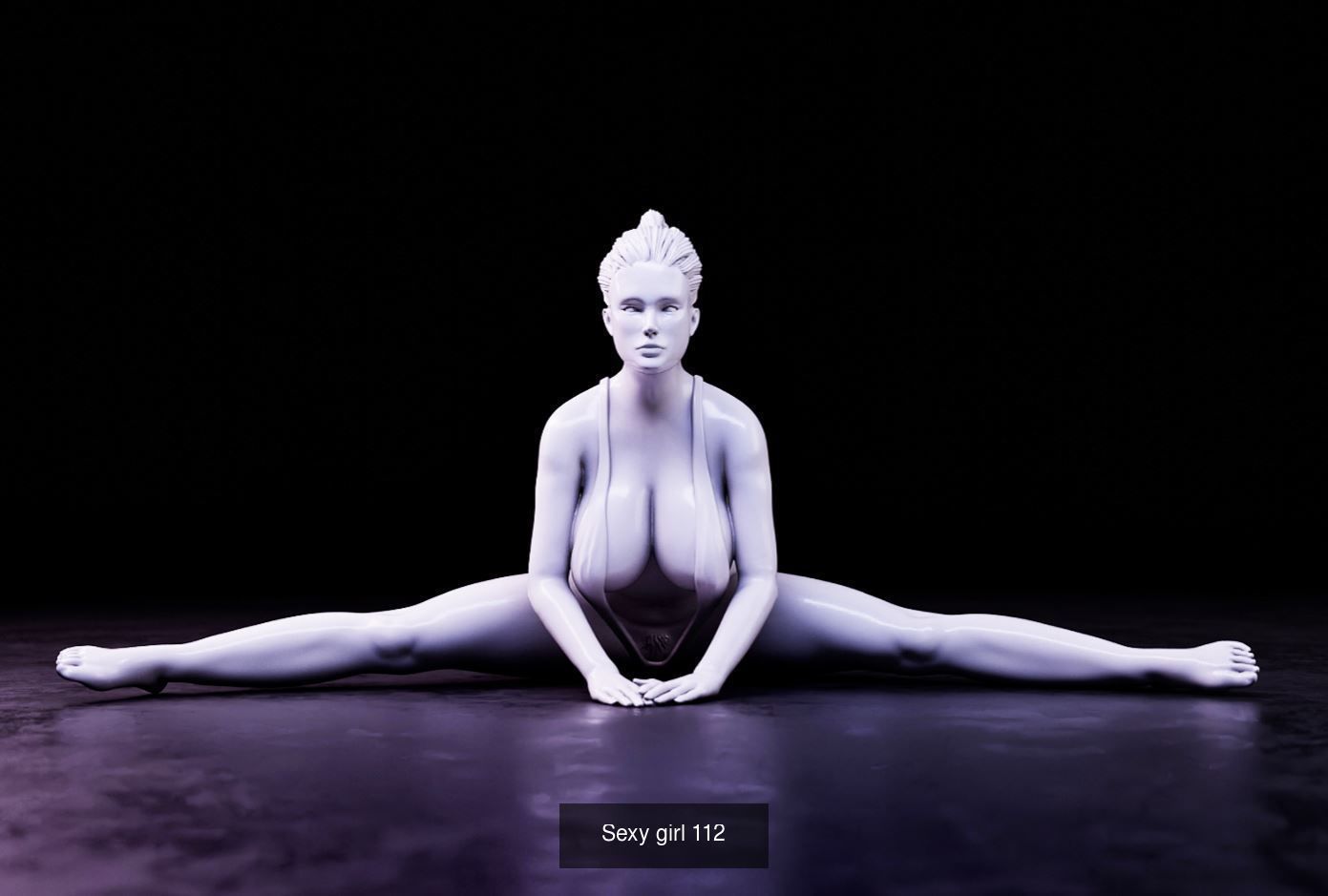 Sexy Girls Pack 19 3D Model Collection_4