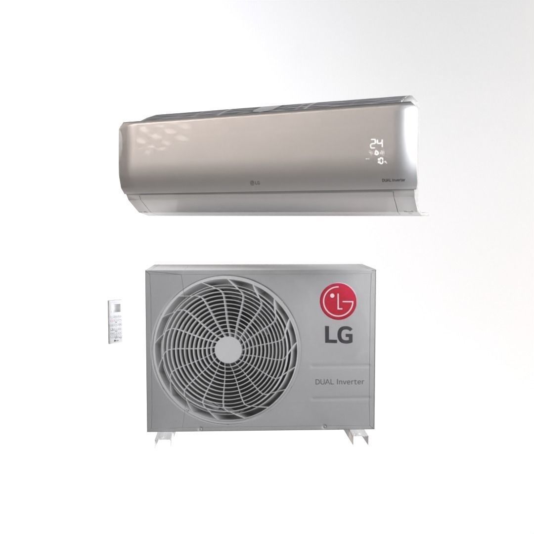 3D model air conditioner VR / AR / low-poly | CGTrader