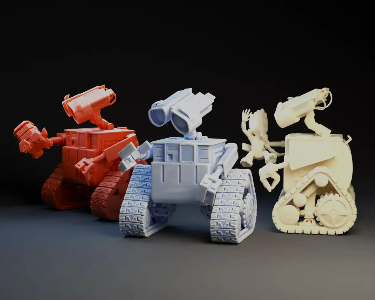 Wall-E  3D print model_0