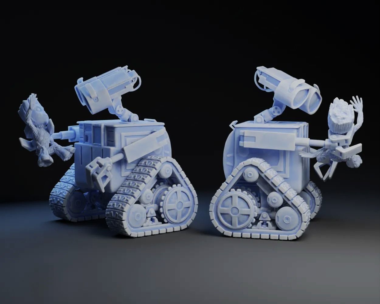 Wall-E  3D print model_2