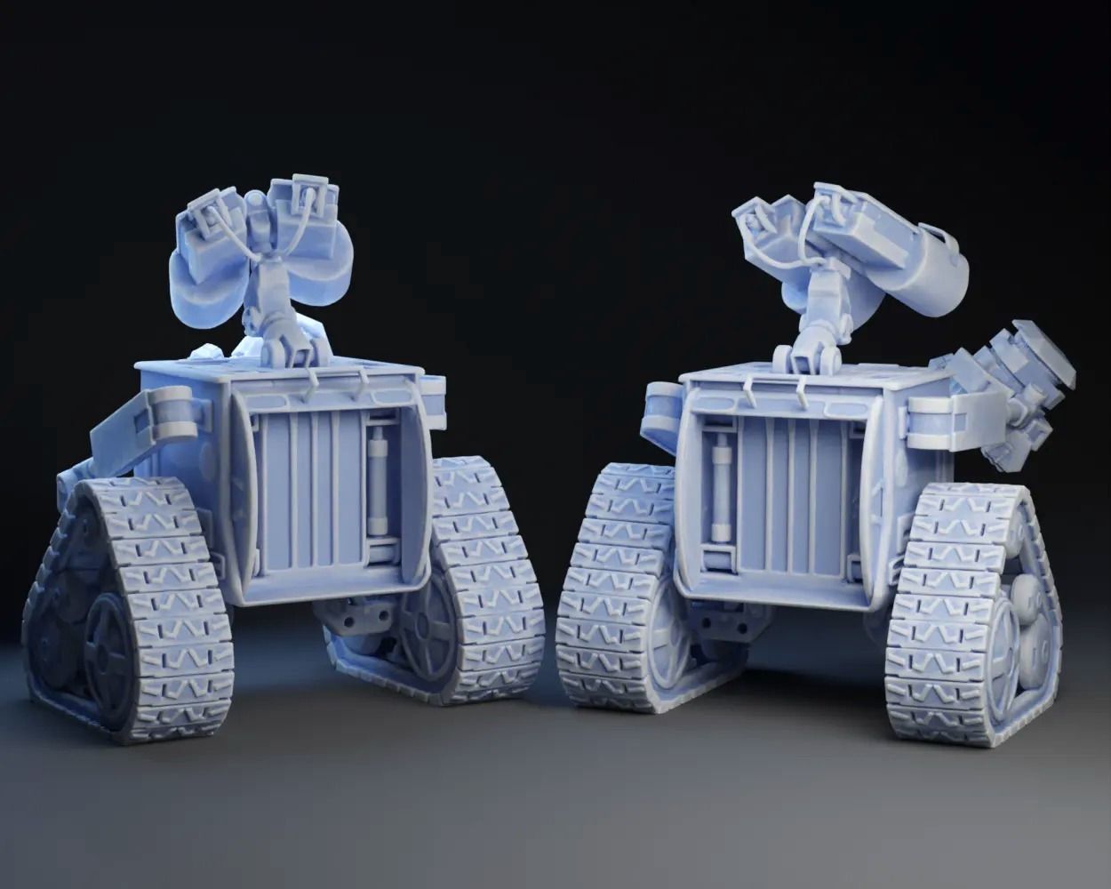 Wall-E  3D print model_3