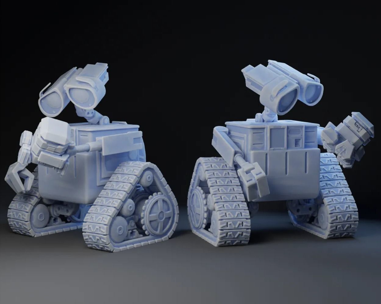 Wall-E  3D print model_4
