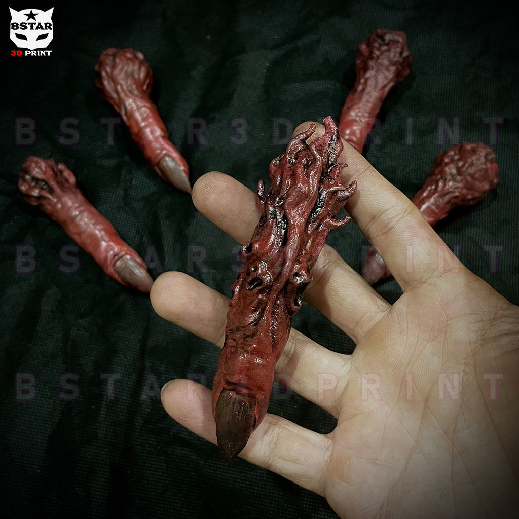 Sukuna Fingers High Quality  - Jujutsu Kaisen 3D print model_6