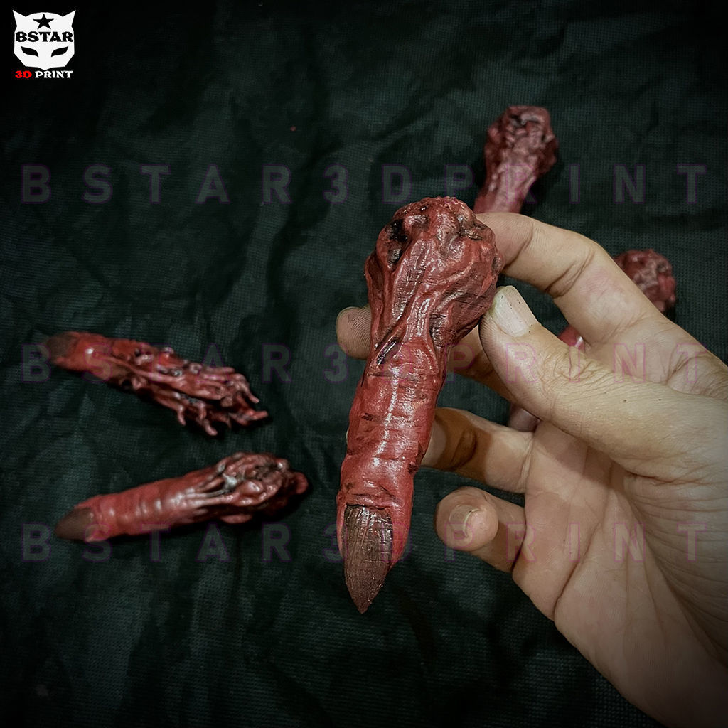 Sukuna Fingers High Quality  - Jujutsu Kaisen 3D print model_4
