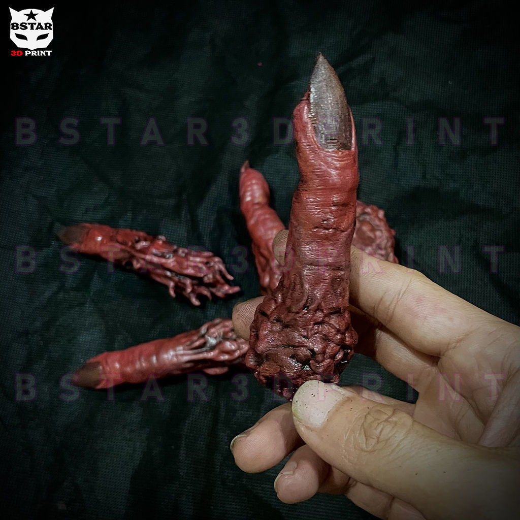 Sukuna Fingers High Quality  - Jujutsu Kaisen 3D print model_3