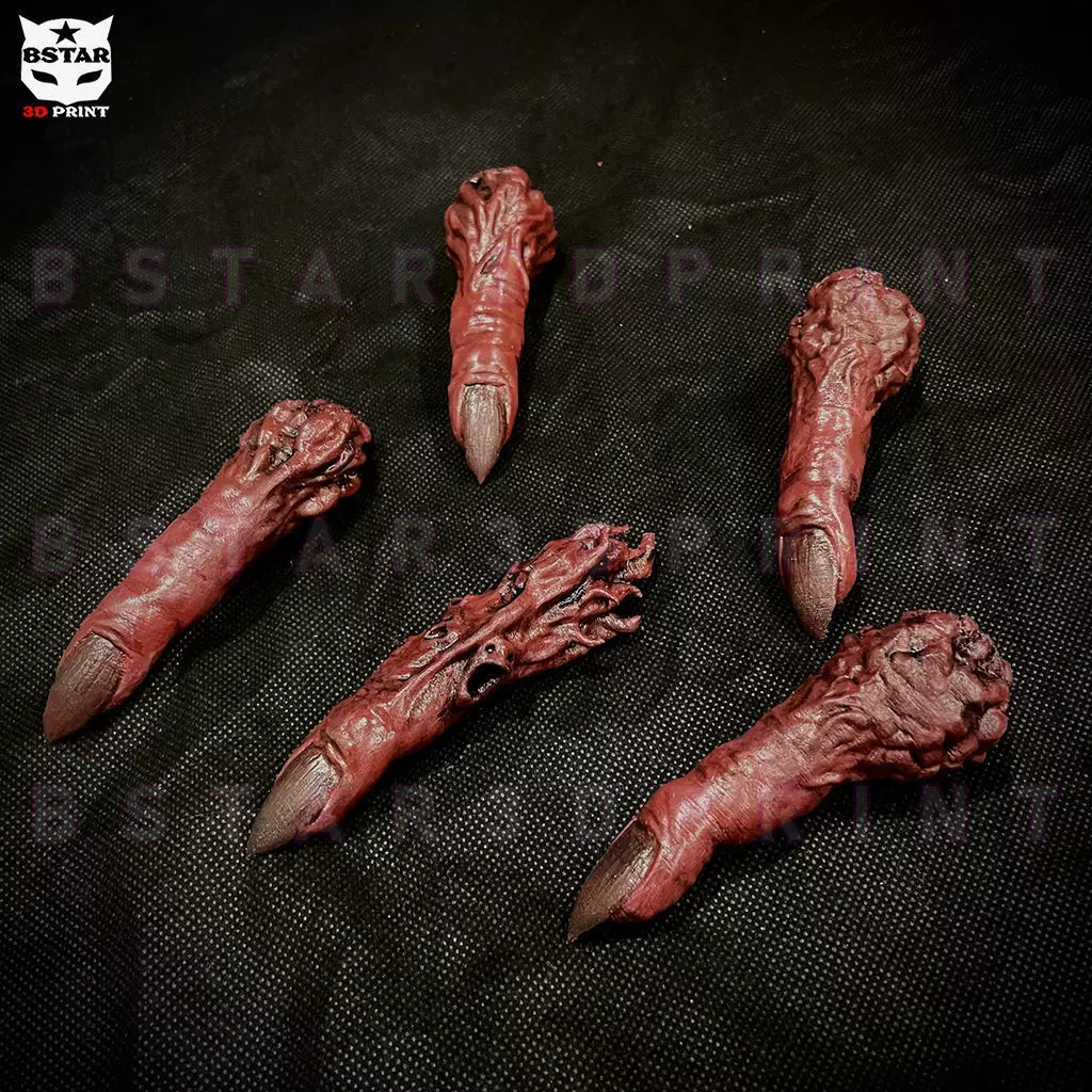 Sukuna Fingers High Quality  - Jujutsu Kaisen 3D print model_0