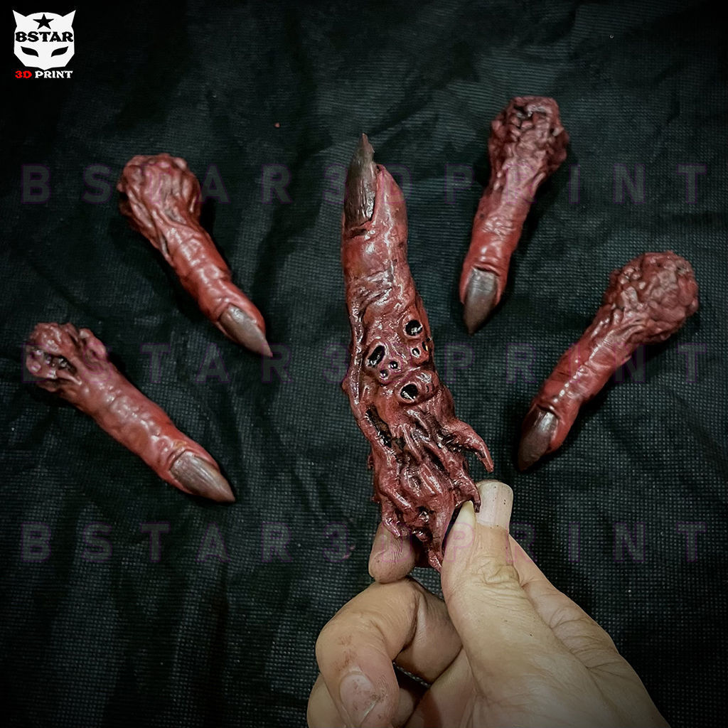 Sukuna Fingers High Quality  - Jujutsu Kaisen 3D print model_5