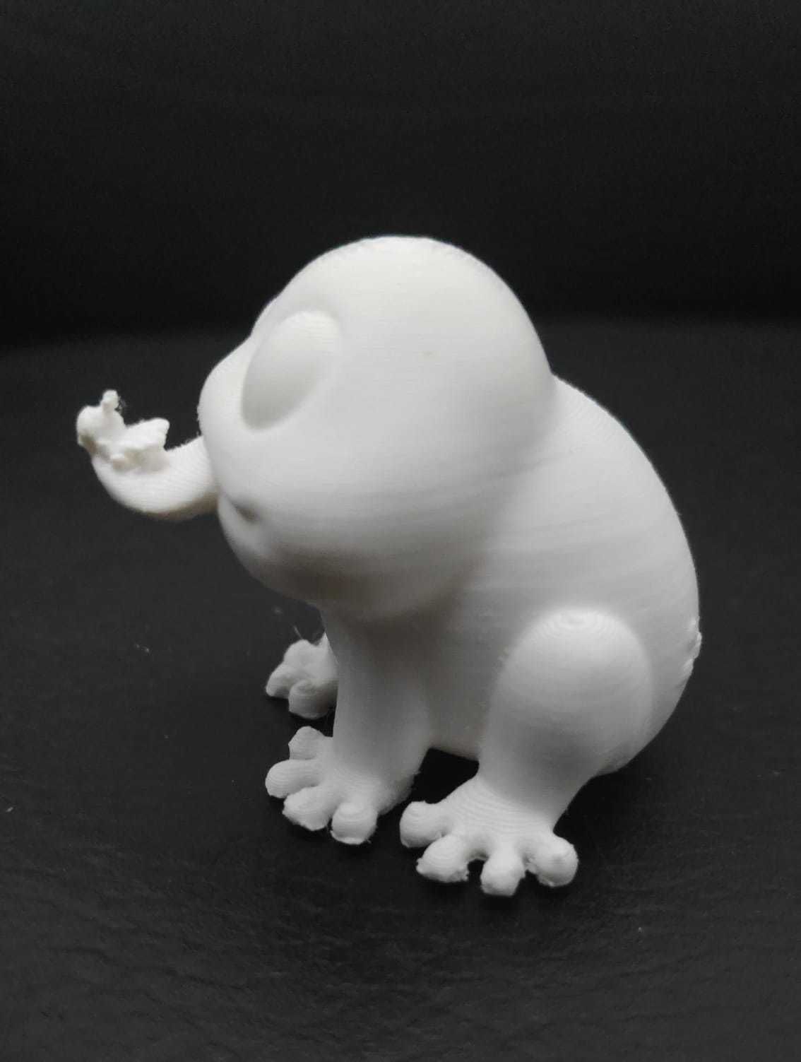 Frog Eating Mosquito 3D print model_7