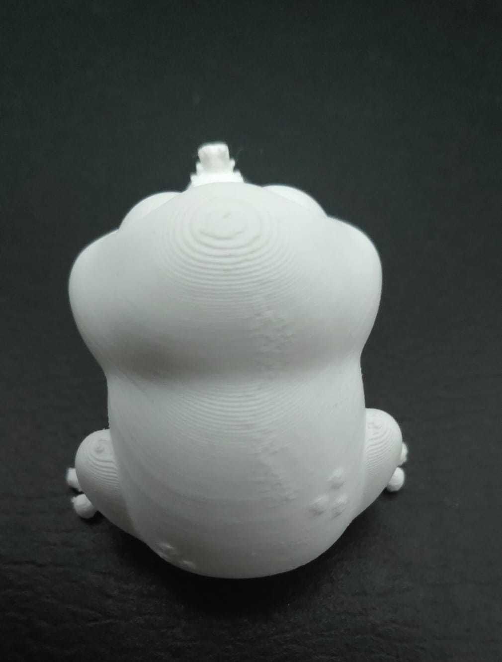 Frog Eating Mosquito 3D print model_10