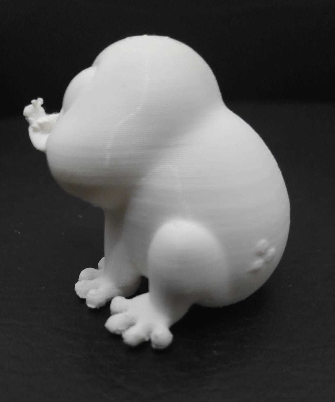Frog Eating Mosquito 3D print model_8