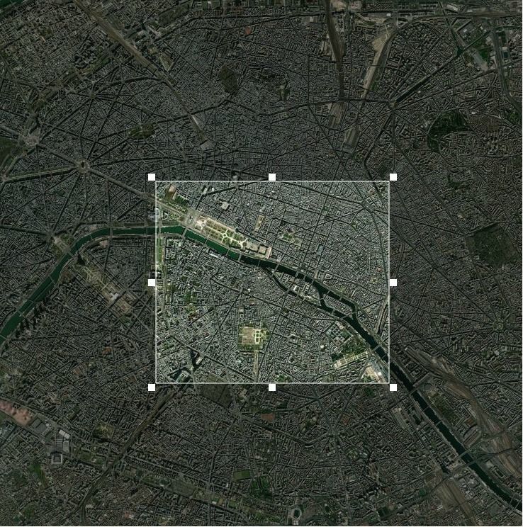 Paris City 2023 Low-poly 3D model_4