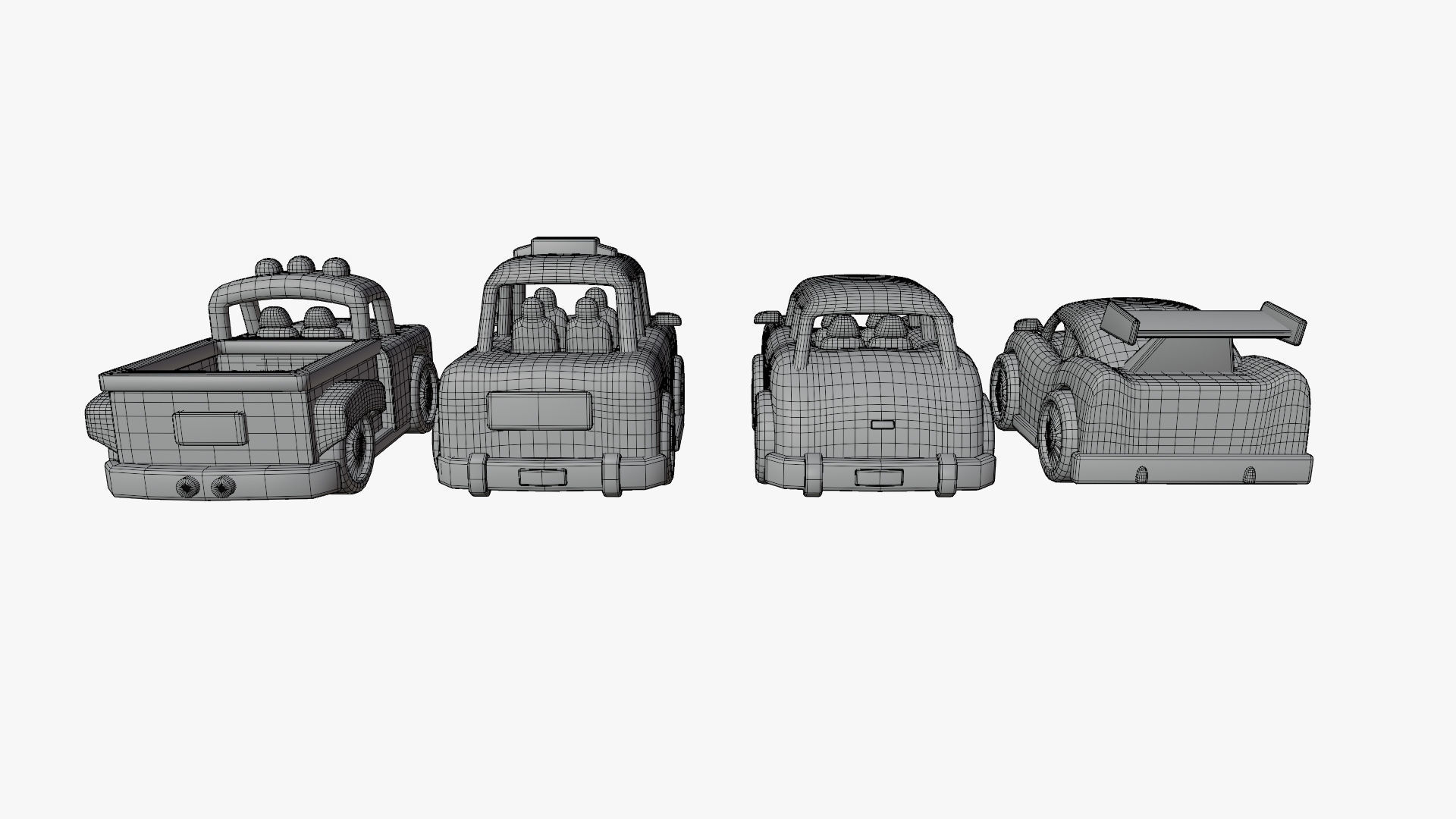 Kids Toys -  MiniCars 3D model_12