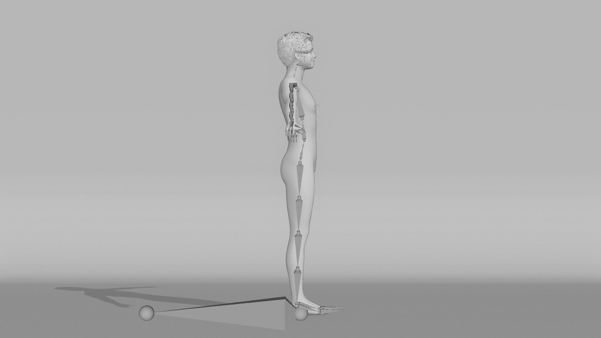 Realistic Teen - David 3D model_12