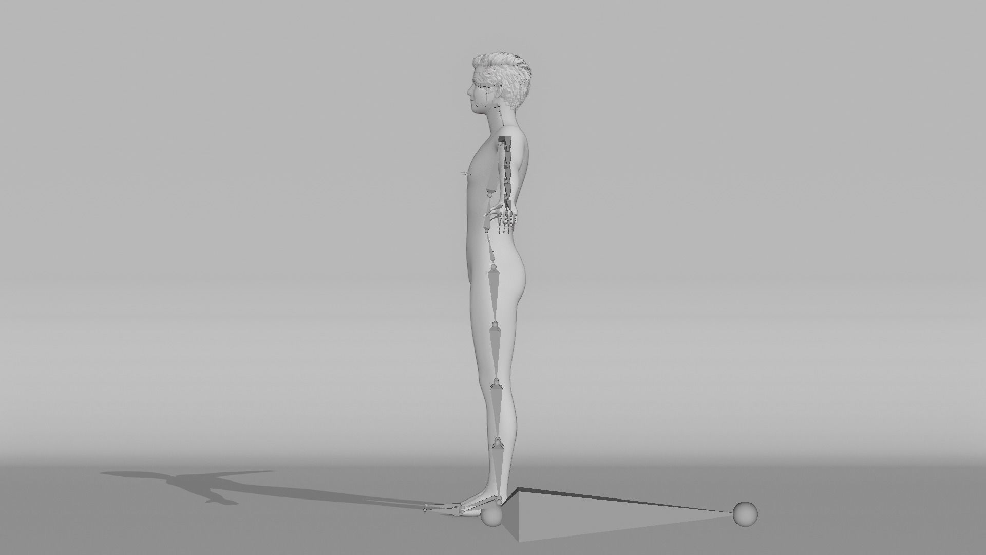 Realistic Teen - David 3D model_14