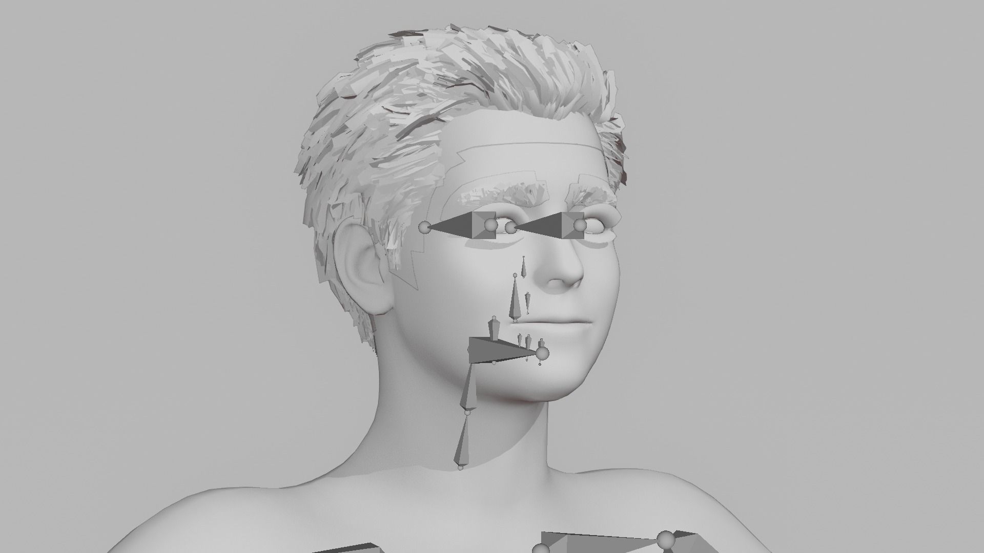 Realistic Teen - David 3D model_10