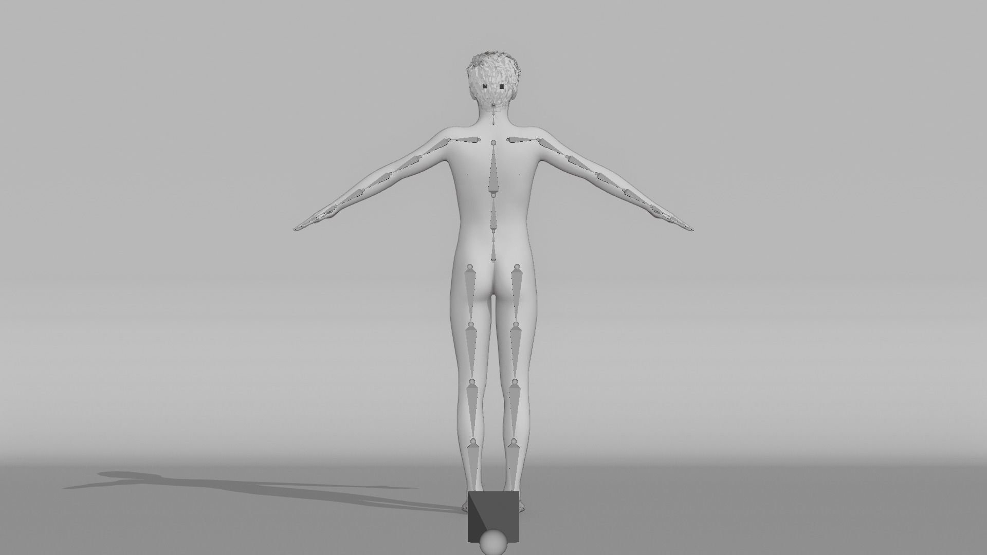 Realistic Teen - David 3D model_13