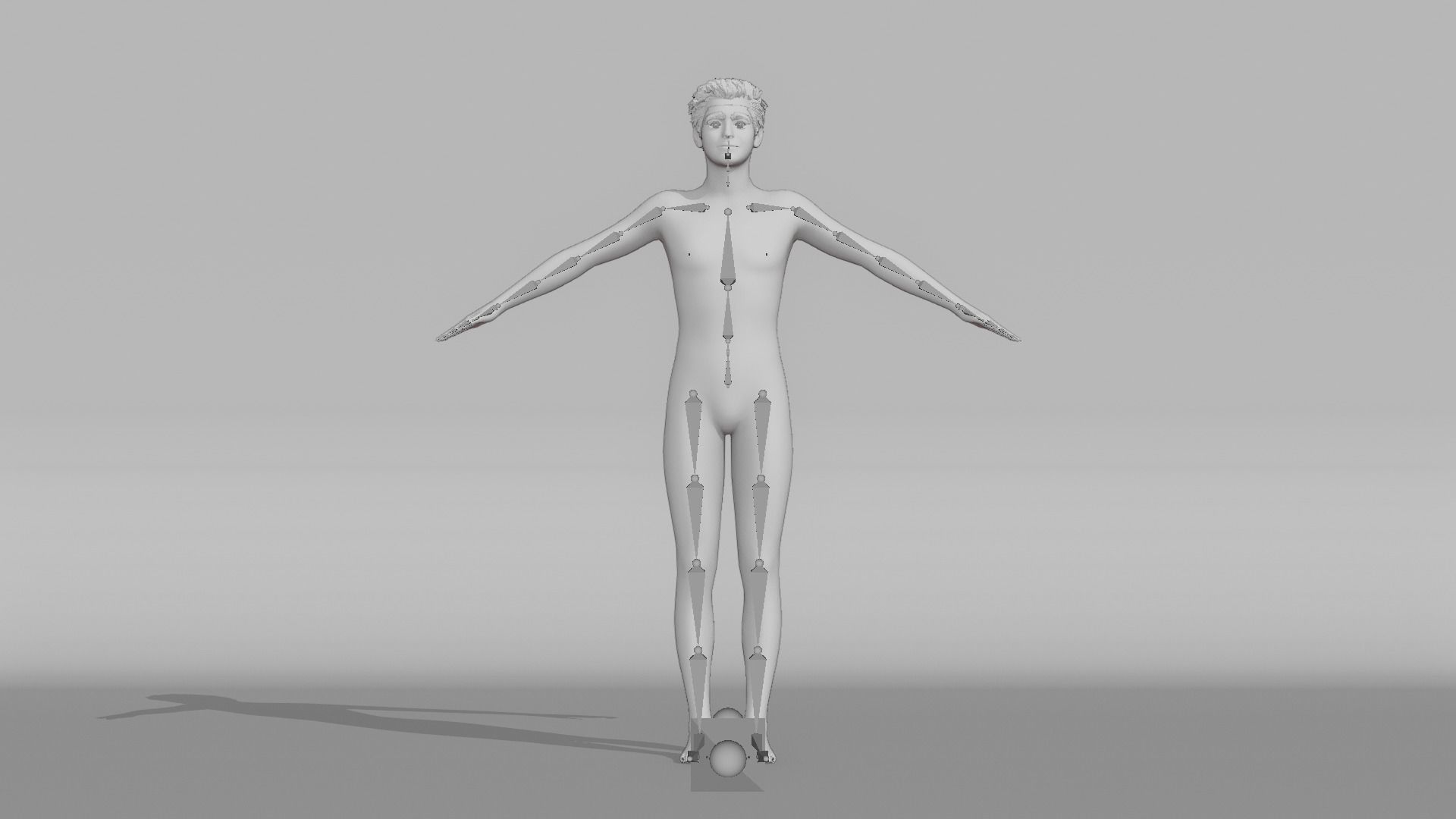 Realistic Teen - David 3D model_11