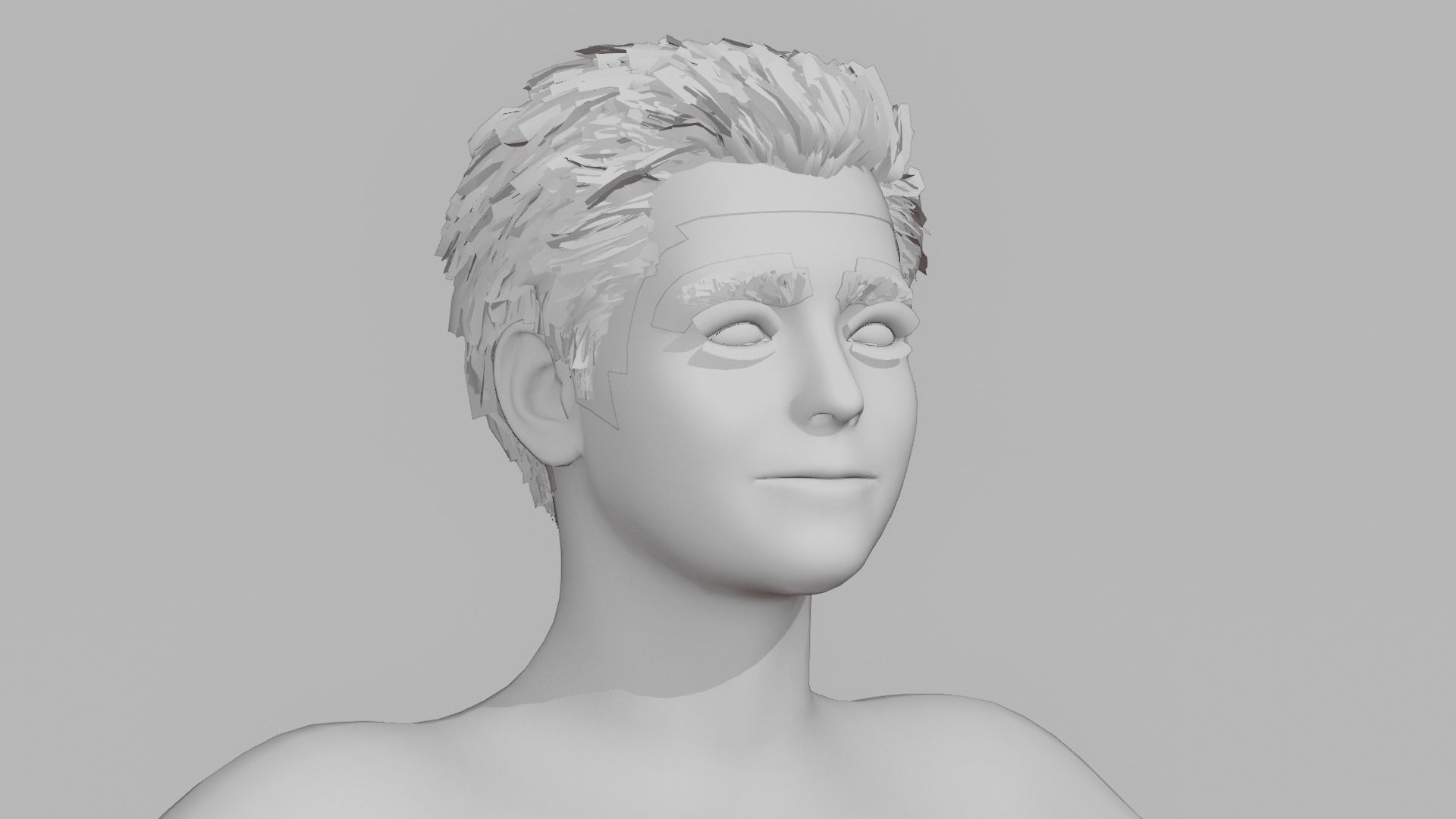 Realistic Teen - David 3D model_5