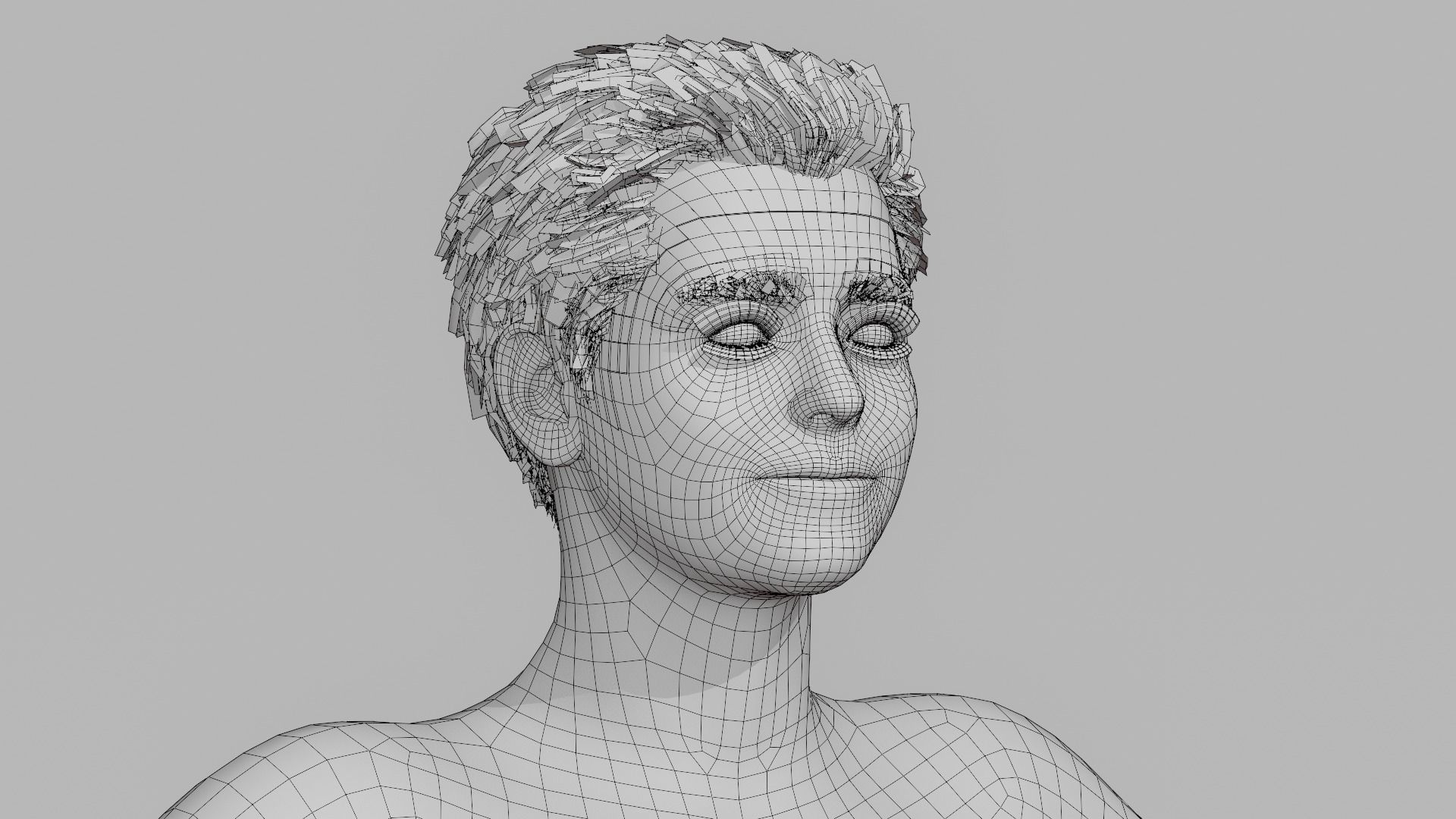 Realistic Teen - David 3D model_15