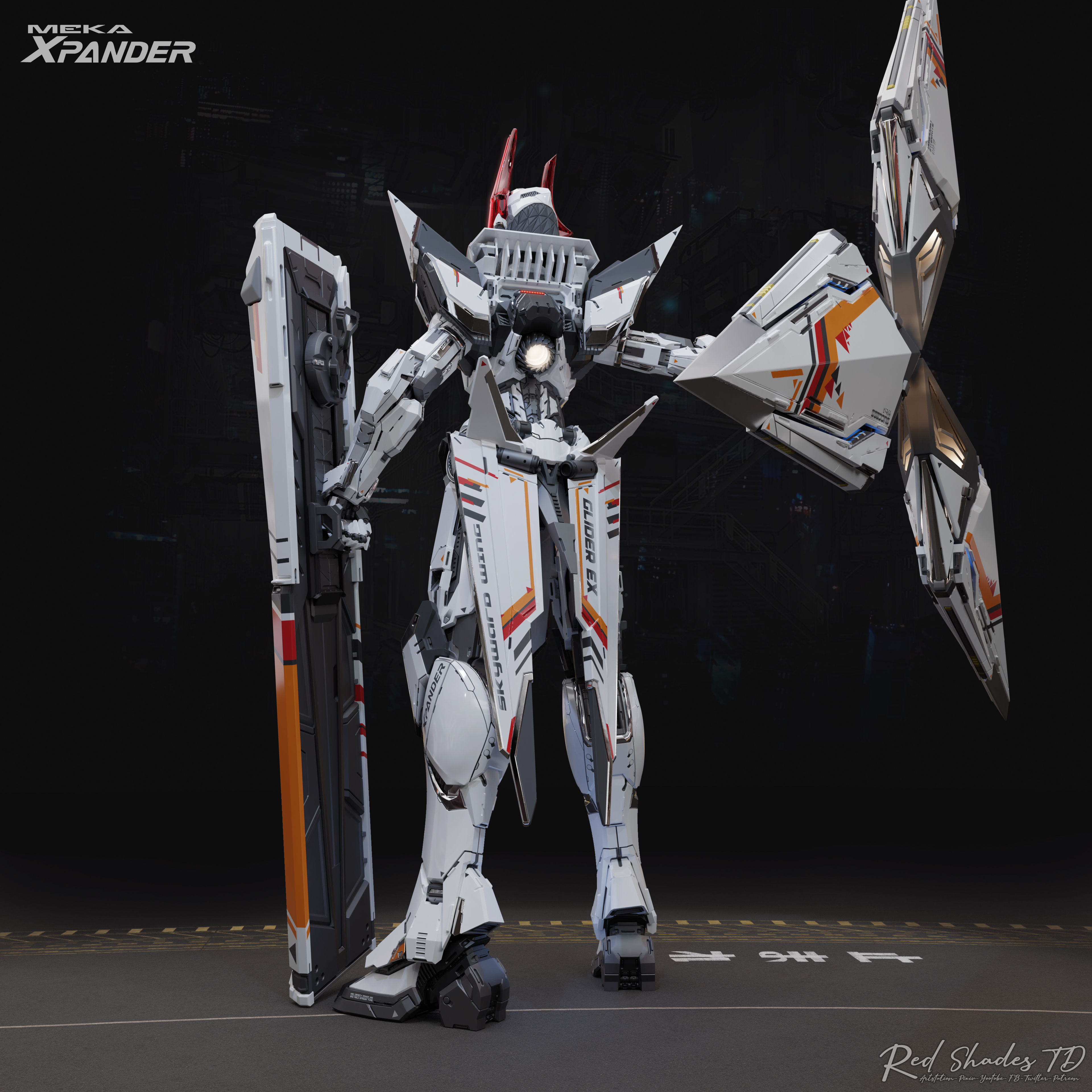 Mecha Xpander - 3D Print Model Files 3D print model_2