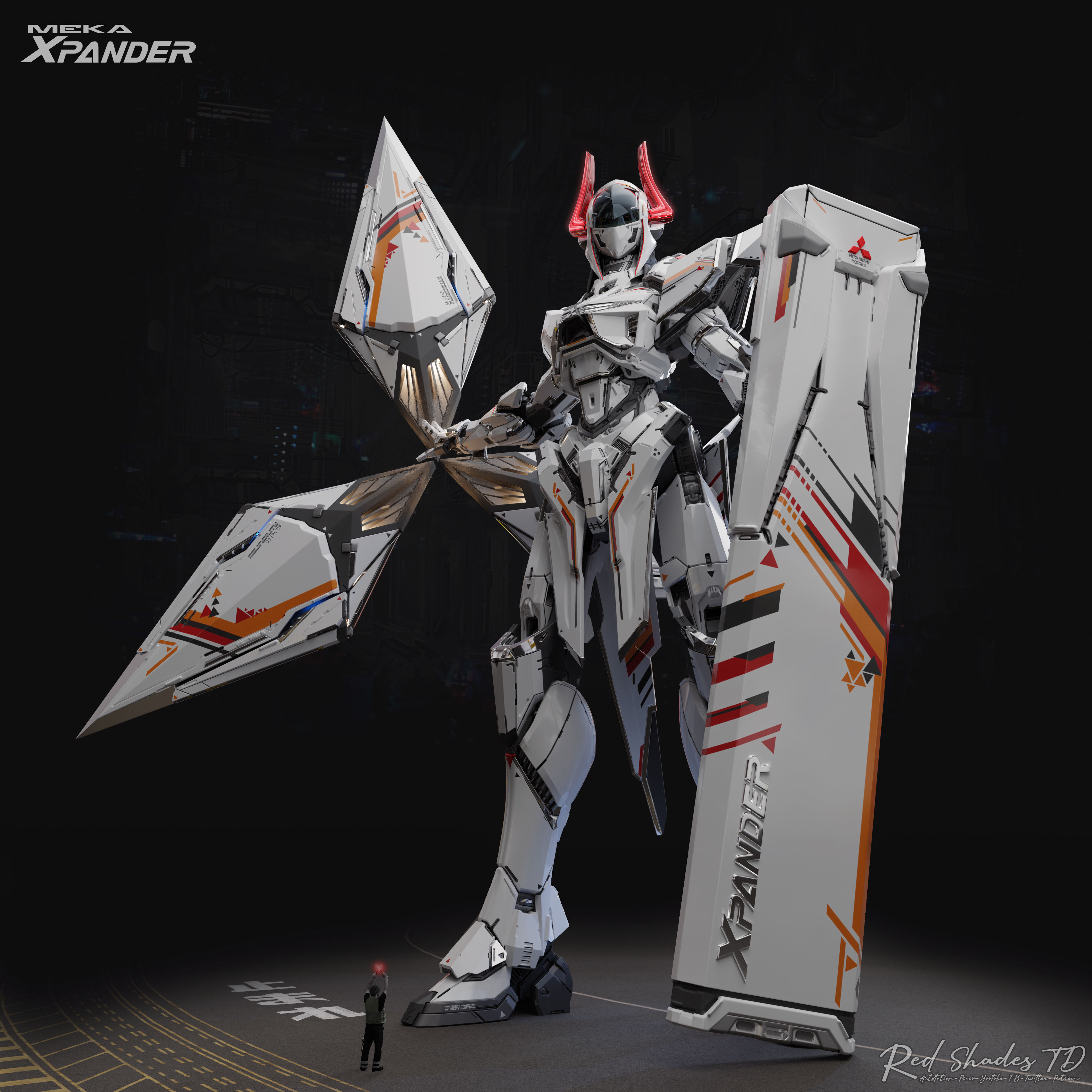 Mecha Xpander - 3D Print Model Files 3D print model_1