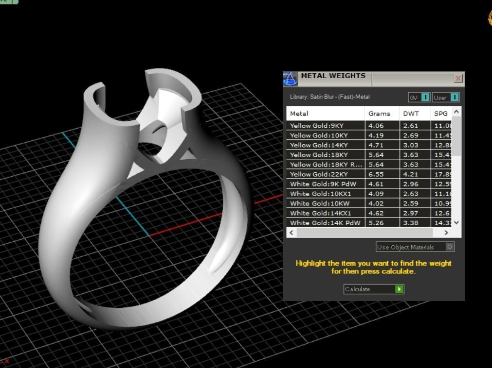 engagement rings 3D print model_12