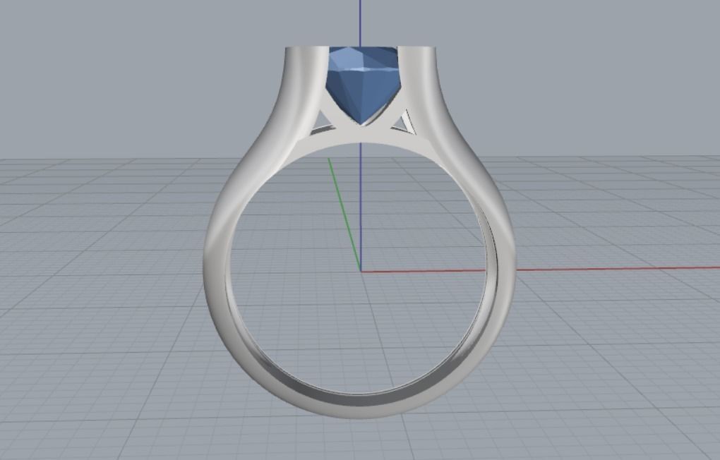 engagement rings 3D print model_9