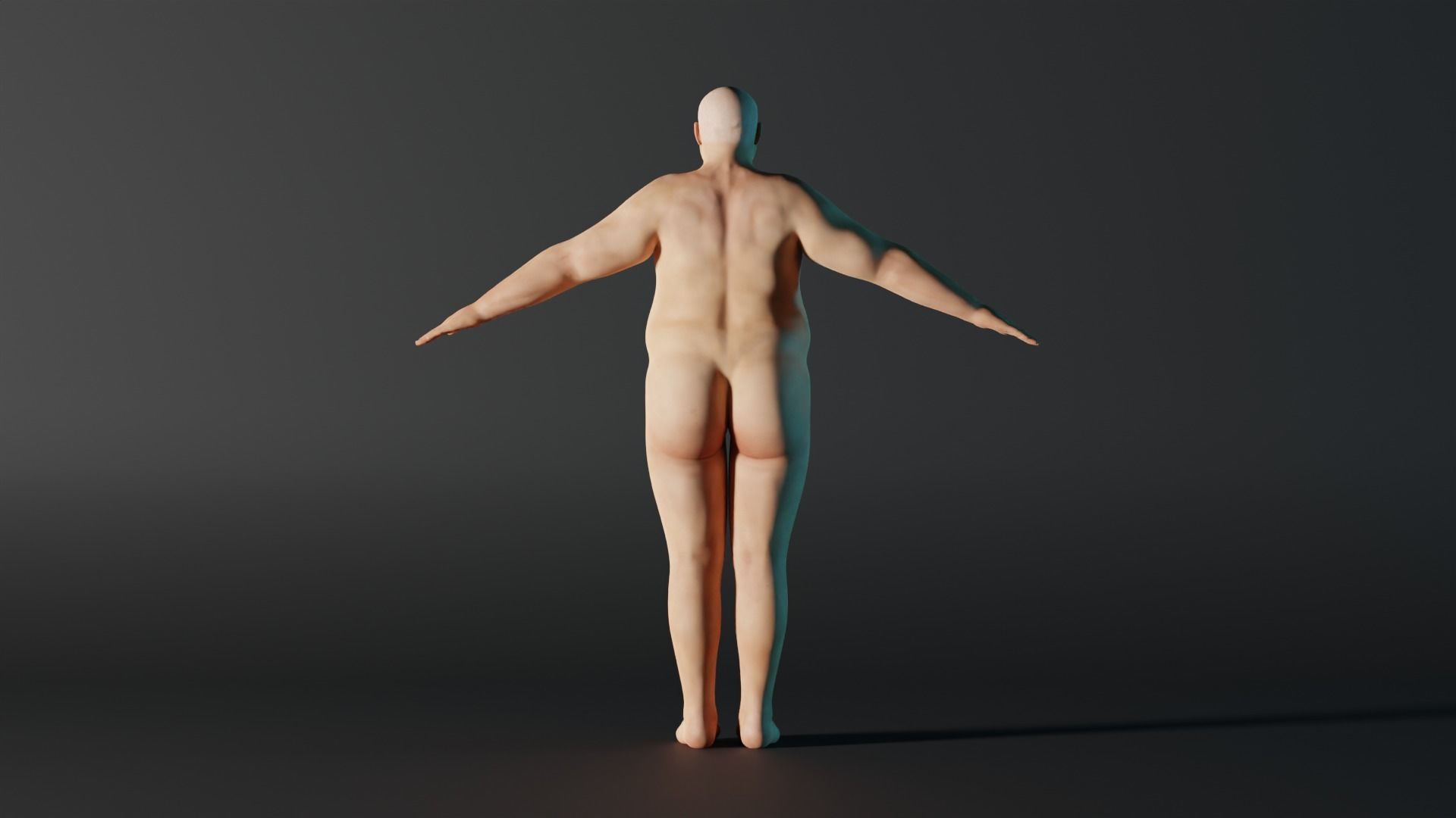 Realistic Male - Hardman 3D model_2