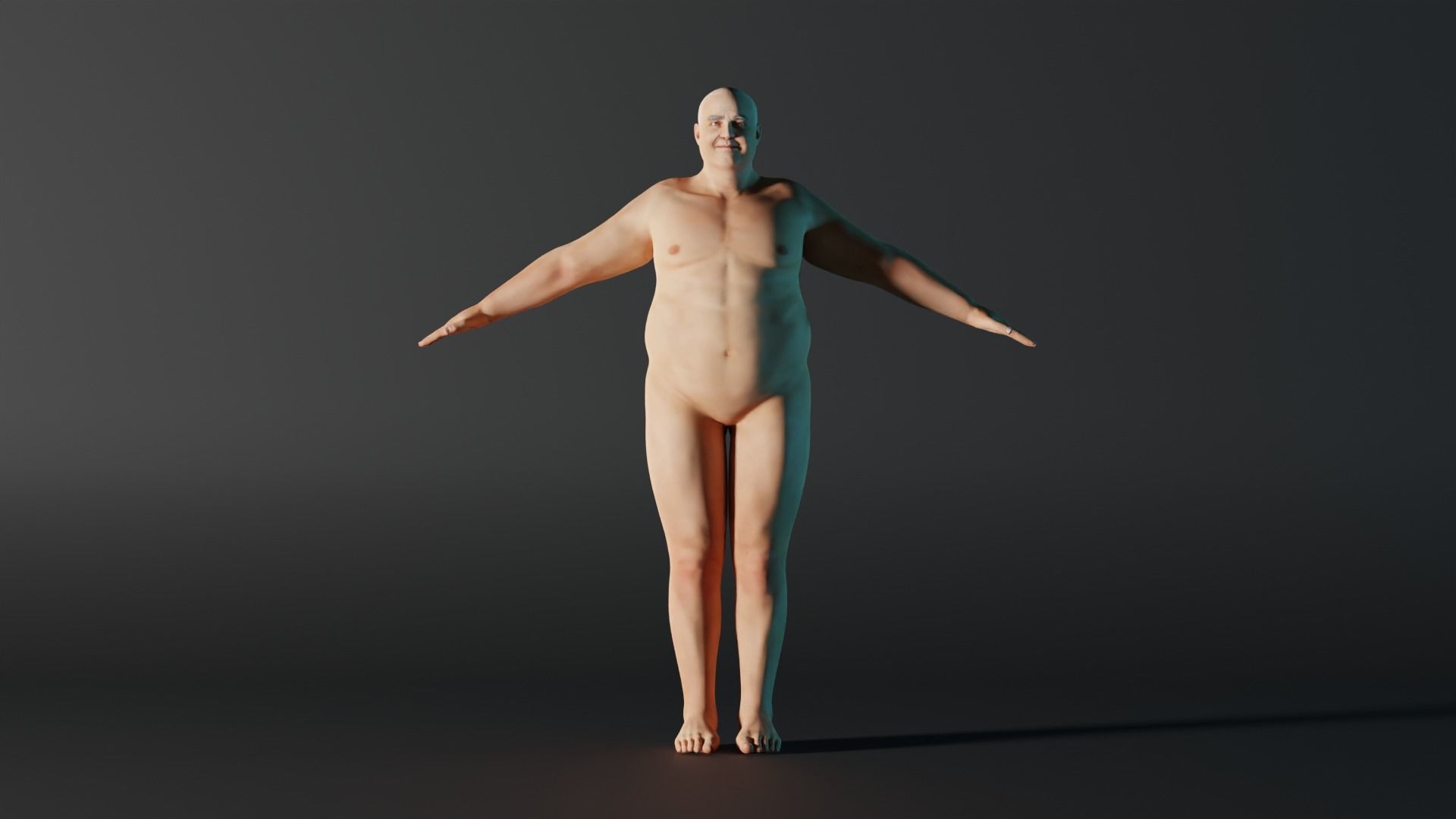 Realistic Male - Hardman 3D model_18