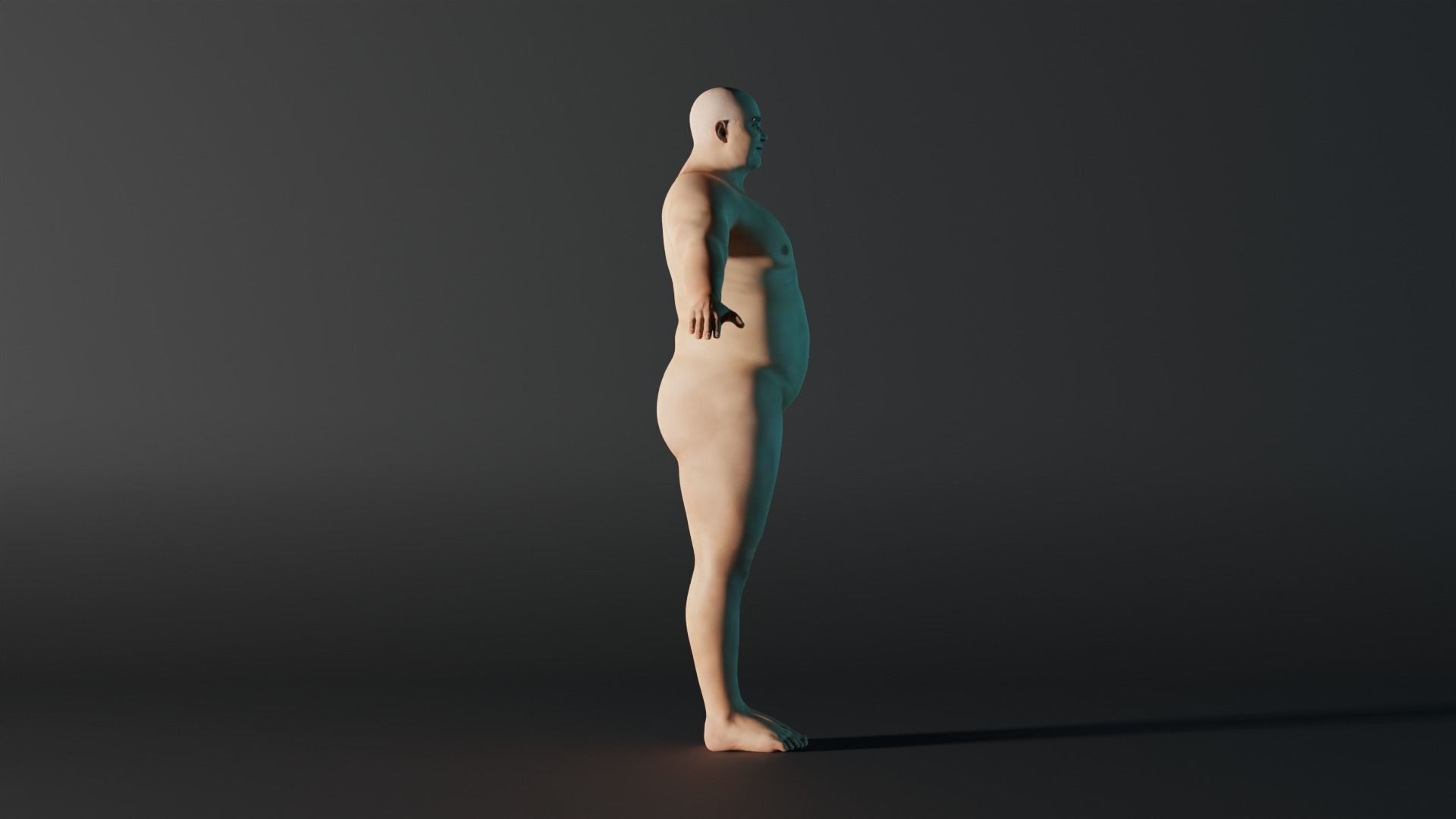 Realistic Male - Hardman 3D model_1