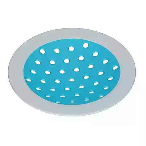 Plastic Bathroom Strainer 3D model