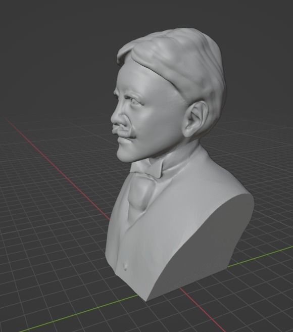 O Henry 3D print model_17