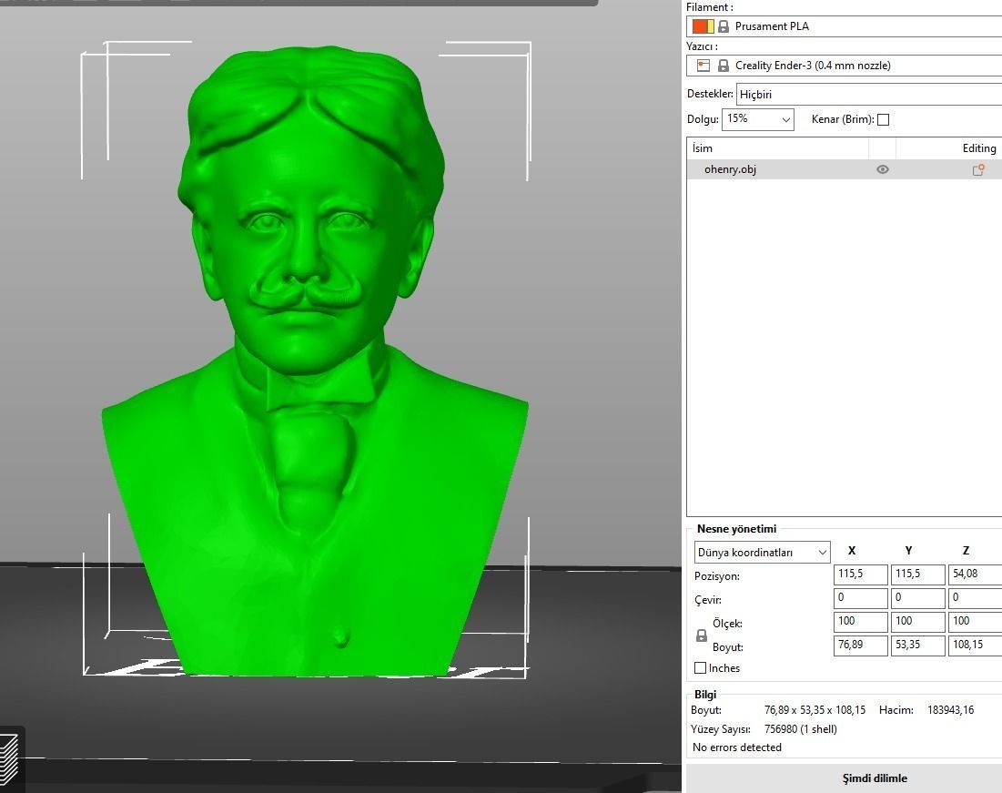 O Henry 3D print model_2