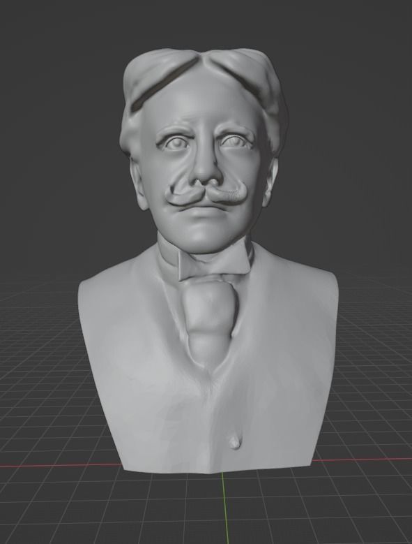 O Henry 3D print model_1