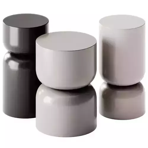 Nordal Amina and Matka Side Tables by Westwing Collection