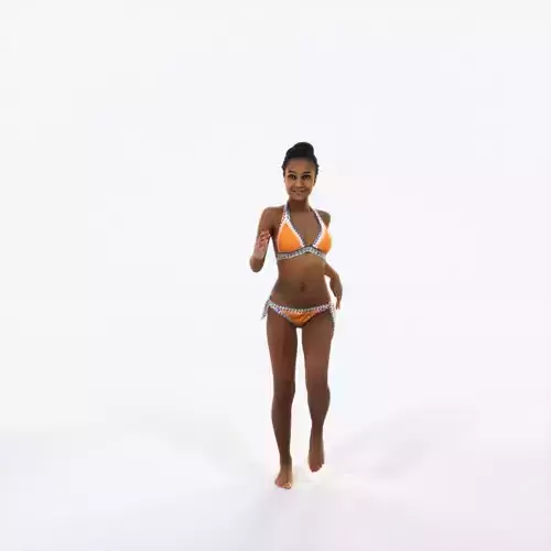 May 05A Running Jogging Beach Sports Woman