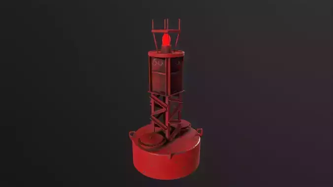 Buoy 3D Model Low-poly 3D model